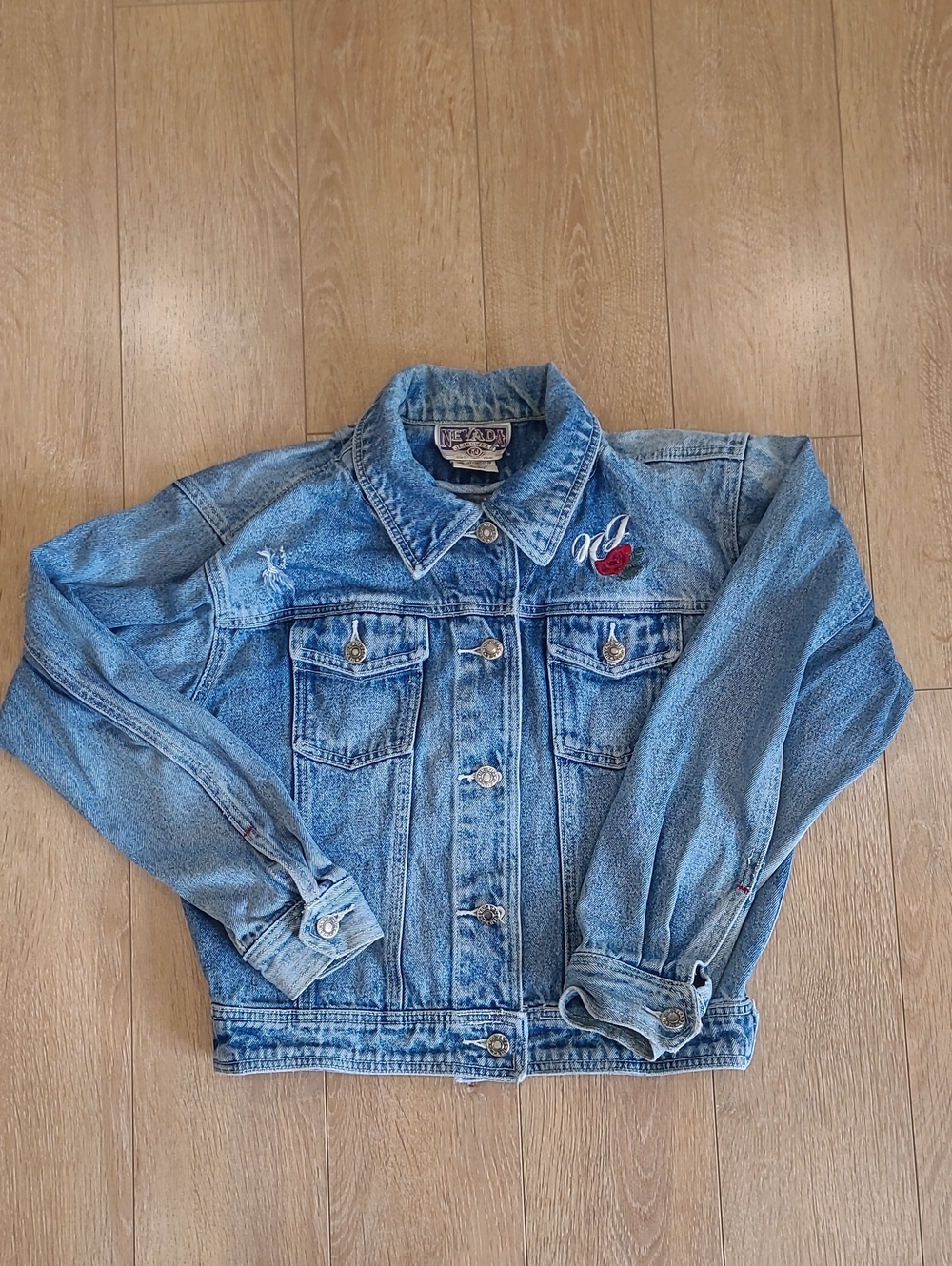 90's Nevada Jeanswear Stonewashed Denim Jacket